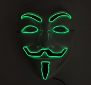 New LED Guy Fawkes Mask - BRANDNMART