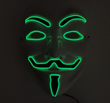 New LED Guy Fawkes Mask - BRANDNMART