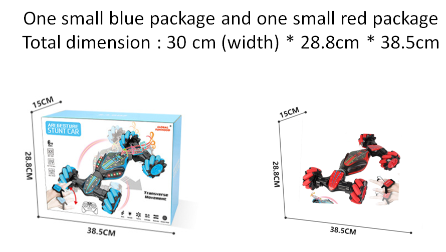 Remotely Deformed Car Twist Car Watch Induction Gesture Control Deformation Off-road Mode Flat Mode Avoid Obstacles - BRANDNMART