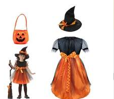 Halloween child witch costume - BRANDNMART