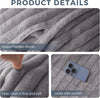 Giant Bean Bag Chair Bed for Adults, Convertible Beanbag Folds from Lazy Chair to Floor Mattress Bed