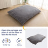 3 in 1 Bean Bag Chair, Giant Bean Bag Sofa Bed, Floor Mattress with High-Density Foam Filling, Bean Bag Chair for Adult