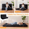 Giant Bean Bag Chair & Bed – Foldable Bean Bag Couch for Adults with Removable Faux Fur Cover