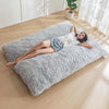 3 in 1 Bean Bag Chair, Giant Bean Bag Sofa Bed, Floor Mattress with High-Density Foam Filling, Bean Bag Chair for Adult