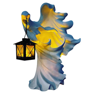 Resin Ghost Sculpture Bogeyman Halloween - BRANDNMART