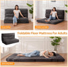 Giant Bean Bag Chair & Bed – Foldable Bean Bag Couch for Adults with Removable Faux Fur Cover