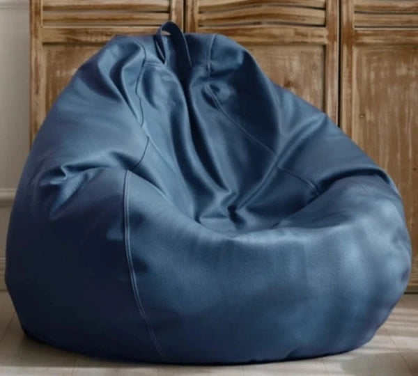 Large Leather Bean Bag - Brandnmart