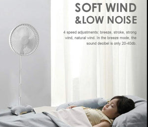 Folding Telescopic Fan with 3 Fan Speed - BRANDNMART
