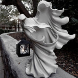 Resin Ghost Sculpture Bogeyman Halloween - BRANDNMART