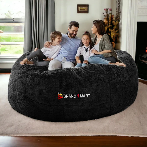 Giant 7ft Fur Bean Bag ( Beans are included)