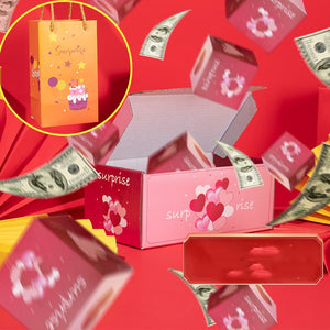Valentine's Day Folding Bounce Surprise Gift Box - BRANDNMART