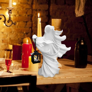 Resin Ghost Sculpture Bogeyman Halloween - BRANDNMART