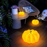 Outdoor Solar Pumpkin Lights Rural Farm Creative Luminous Landscape Outdoor Waterproof Courtyard Lawn Lamp Halloween Party Decor Halloween Decorations