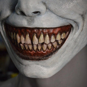 Halloween Scary White Eyed Demon Mask - BRANDNMART
