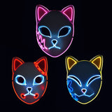 Luminous Line LED Cat Face Mask - BRANDNMART