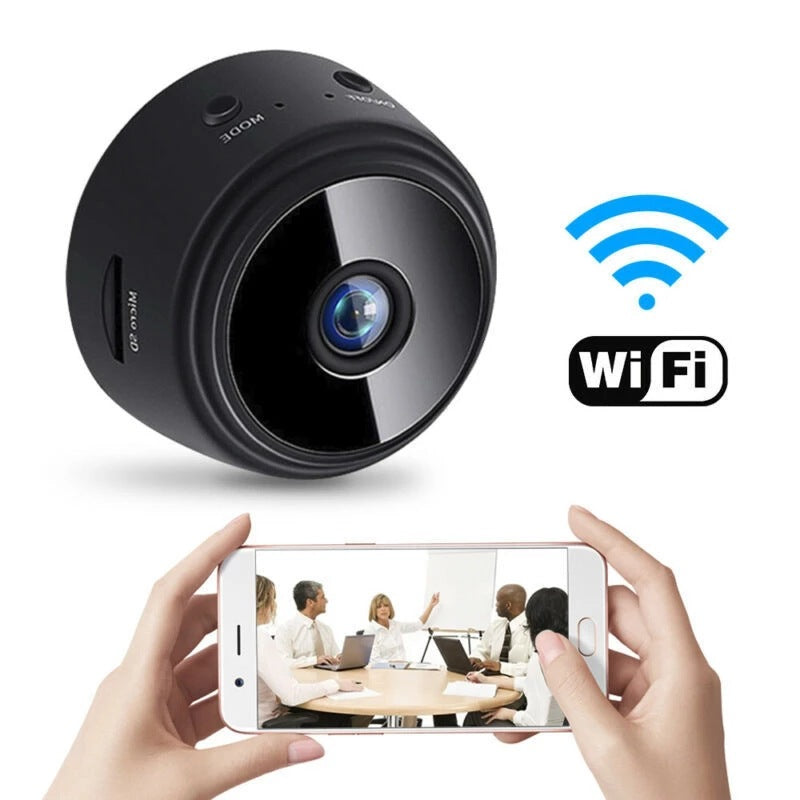 A9 Magnetic Suction Security Camera HD Camera Smart Infrared Night Vision Home - BRANDNMART