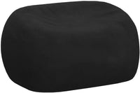 Huge Bean Bag Sofa 6 Feet With Memory Foam Filler - Black