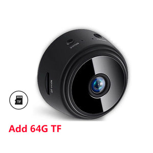 A9 Magnetic Suction Security Camera HD Camera Smart Infrared Night Vision Home - BRANDNMART