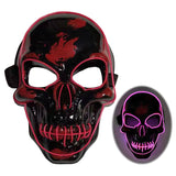 Halloween Skeleton LED Glow Scary Mask - BRANDNMART