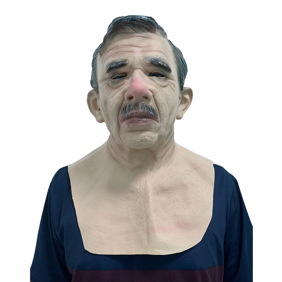 Halloween Granny Mask Latex Headgear Wig Mask - BRANDNMART