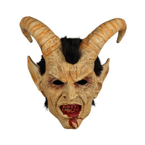 Human Face Lucifer Lucifer Latex Mask - BRANDNMART