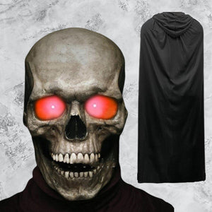 Movable Jaw Skull Mask - I am the Ghost Rider