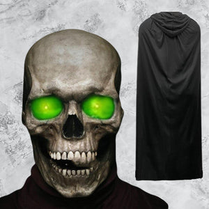 Movable Jaw Skull Mask - I am the Ghost Rider