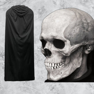 Movable Jaw Skull Mask - I am the Ghost Rider