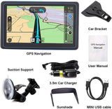 7 Inch Car & Truck GPS Navigation System - USA Canada Mexico Maps