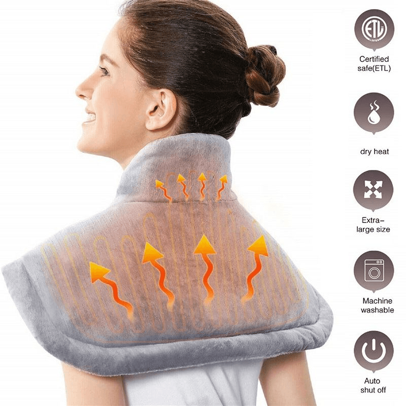 Weighted Heated Neck and Shoulder Pad - BRANDNMART