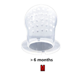 Brand N Mart Baby Food Pacifier And Fruit Feeder, Silicone Teether ( Buy 2 Get One Free ) - BRANDNMART