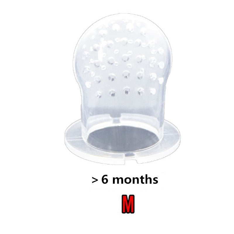Brand N Mart Baby Food Pacifier And Fruit Feeder, Silicone Teether ( Buy 2 Get One Free ) - BRANDNMART