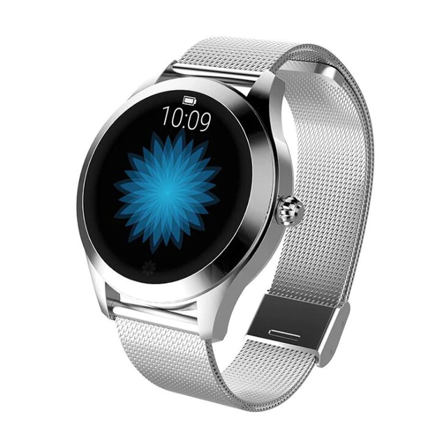 Plumzong Luxury Galaxy Smart Wristwatch For Women IOS & Android KW10 - BRANDNMART