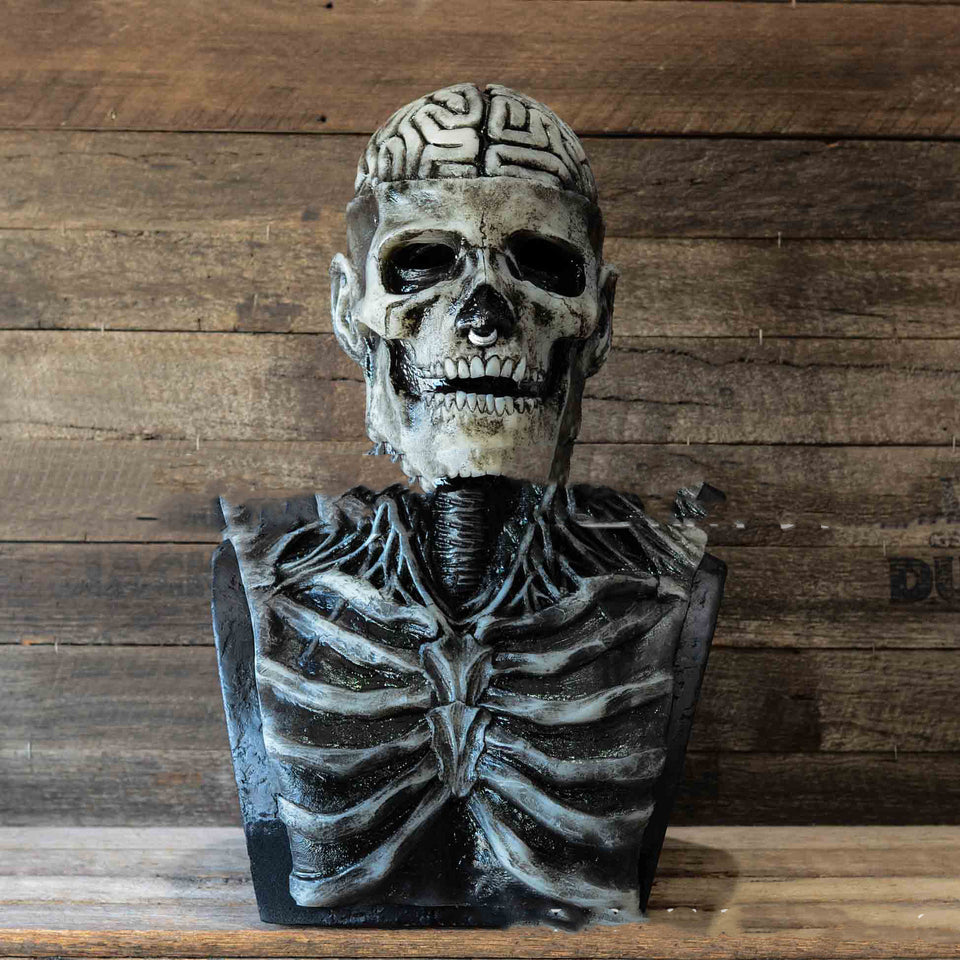 Halloween Skull Mask Resident Evil Horror Skull Mask Indie Station Demon Zombie Skeleton Mask - BRANDNMART