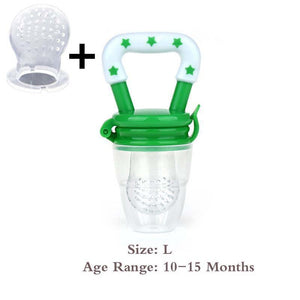 Brand N Mart Baby Food Pacifier And Fruit Feeder, Silicone Teether ( Buy 2 Get One Free ) - BRANDNMART