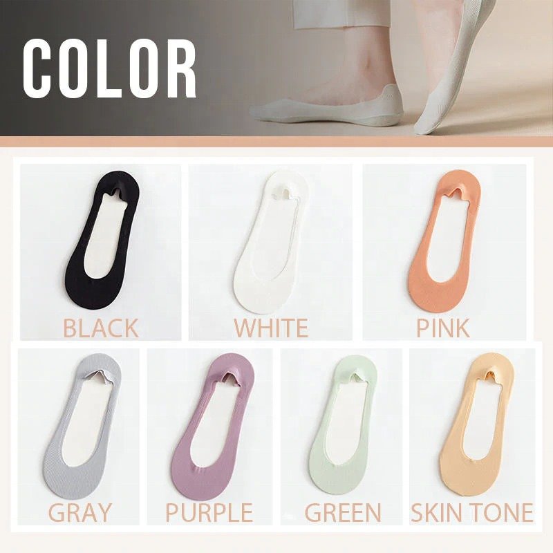 Invisible Non-slip Ice Silk Socks - BRANDNMART