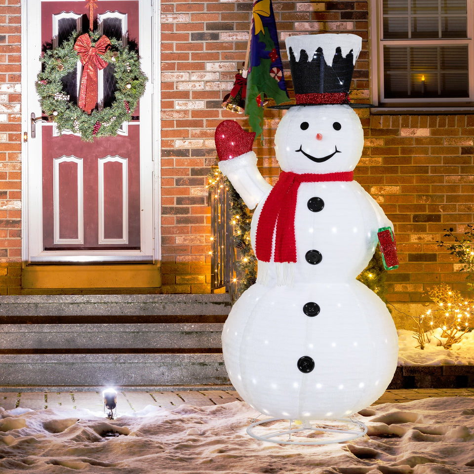 Brandnmart LED Lighted Christmas Snowman - BRANDNMART