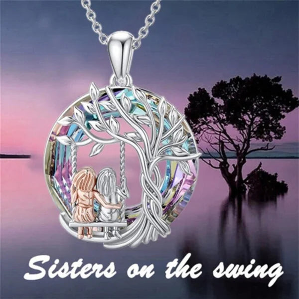 Tree of Life Sister Necklace -2 PCS - BRANDNMART