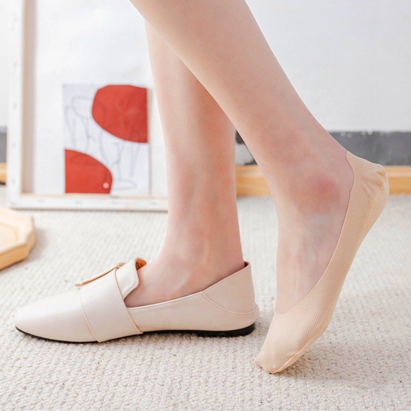 Invisible Non-slip Ice Silk Socks - BRANDNMART