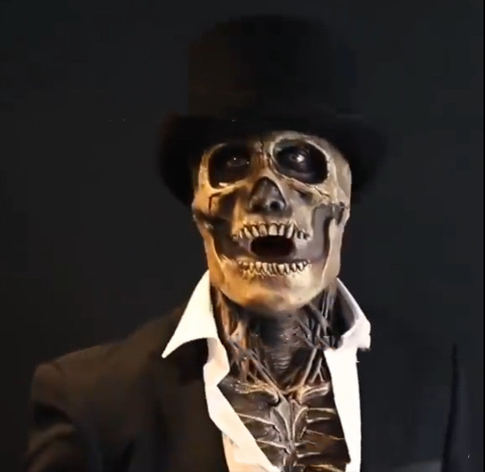 Halloween Skull Mask Resident Evil Horror Skull Mask Indie Station Demon Zombie Skeleton Mask - BRANDNMART