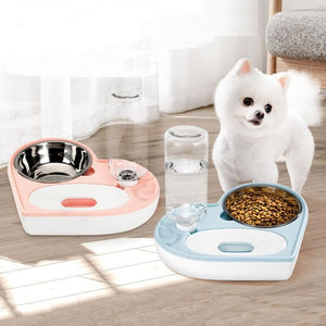 2 in 1 Pet Food & Water Bowl - BRANDNMART
