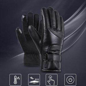 Electric Waterproof Heated Gloves with Touch Screen Sensor - BRANDNMART