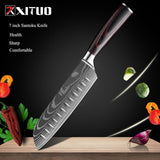 Damascus Kitchen Utility Knife - BRANDNMART