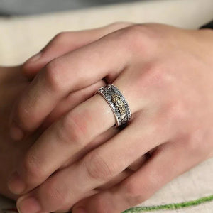Feng Shui Pixiu Mantra Ring - BRANDNMART