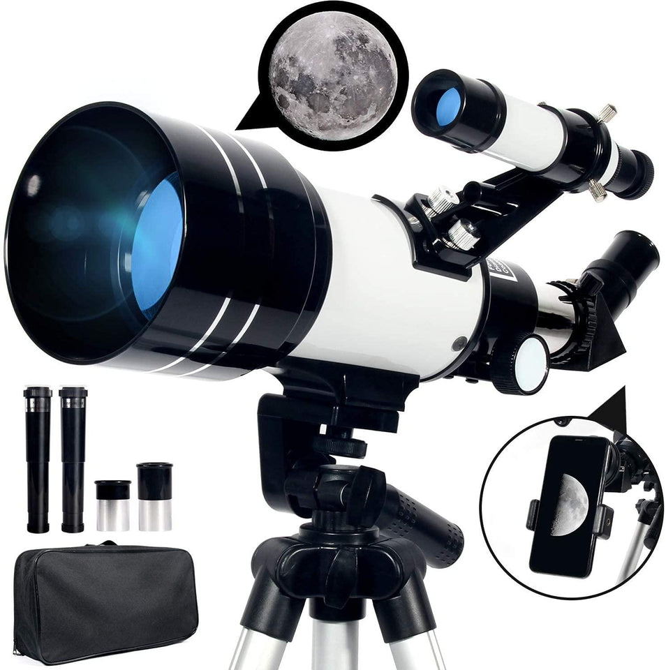 Space Telescope - 150X High Power Zoom HD Stellina Telescope with Tripod - BRANDNMART
