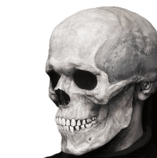 Movable Jaw Skull Mask - I am the Ghost Rider - BRANDNMART