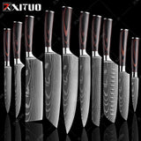 Damascus Kitchen Utility Knife - BRANDNMART