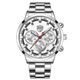 Deyros Luxury Quartz Men's Business Wristwatch - Stainless Steel Casual Watch - BRANDNMART
