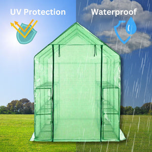 Greenhouse for Outdoor - Portable Walk-In Greenhouse - BRANDNMART