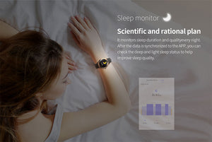 Plumzong Luxury Galaxy Smart Wristwatch For Women IOS & Android KW10 - BRANDNMART